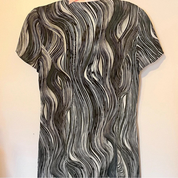 Swirl Print Midi Dress - Picture 6 of 10